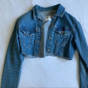 Cropped Jean Jacket